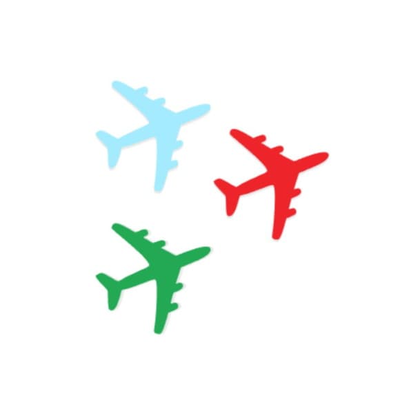 Aplique Avião Tema Aviãozinho
