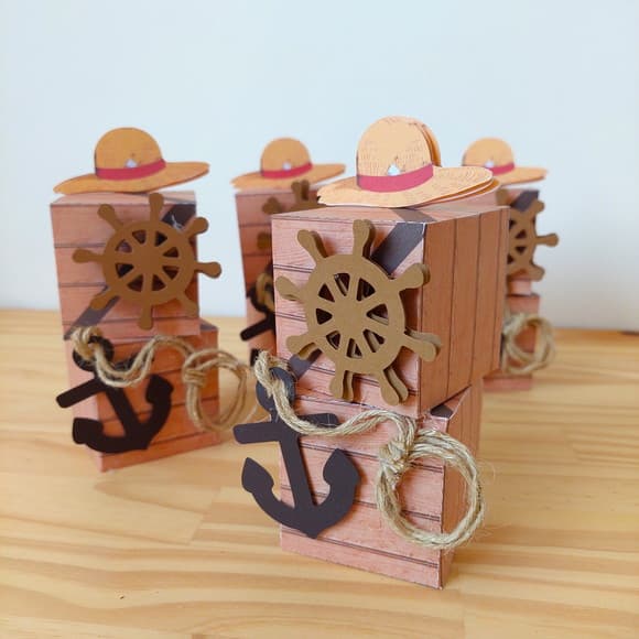Caixa Baú Dupla One Piece