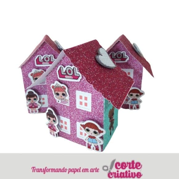 Caixa Casinha Lol Surprise