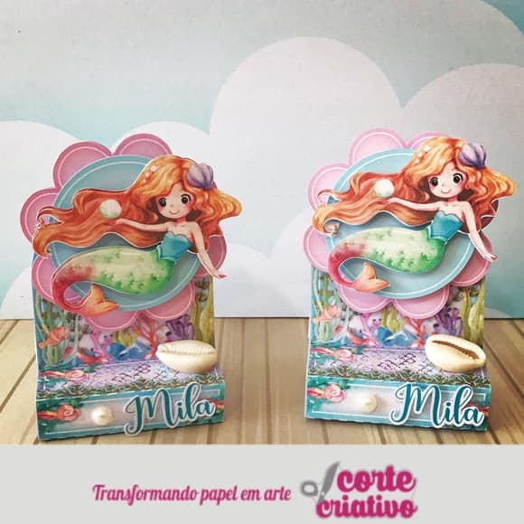 Caixa Chocolate Duplo Sereia