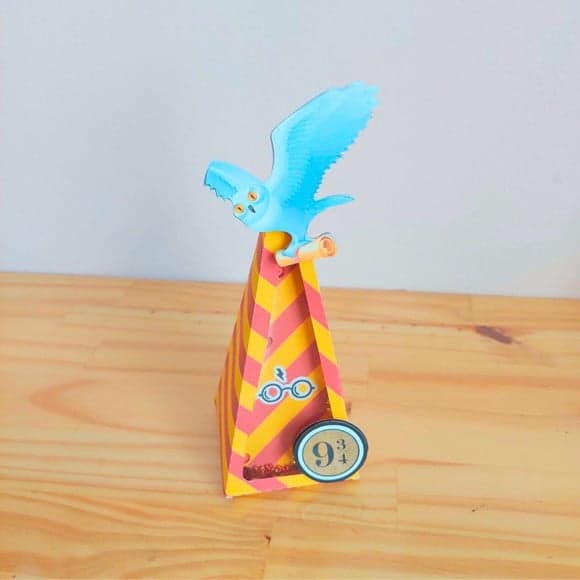 Caixa Cone com Visor Shaker Harry Potter