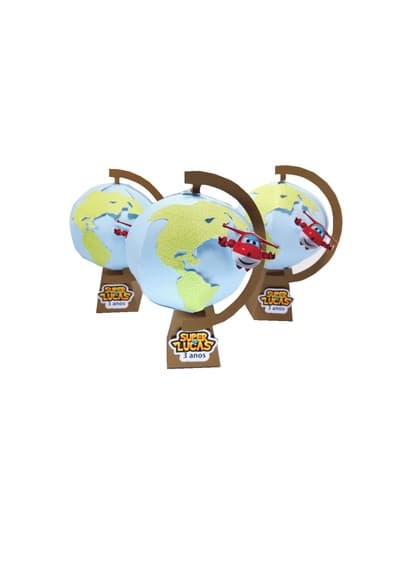 Caixa Cone Globo Super Wings