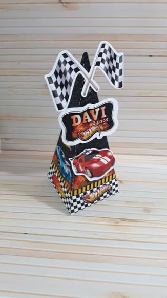 Caixa Cone Hot Wheels Scrap