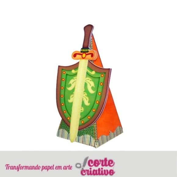 Caixa Cone Pirâmide Como Treinar Seu Dragão