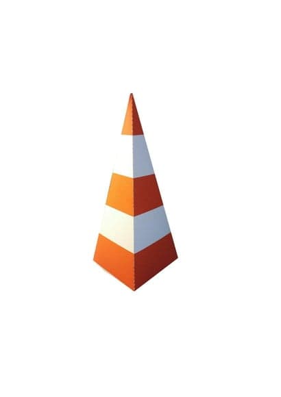 Caixa Cone Sinaleiro de Trânsito Patrulha Canina