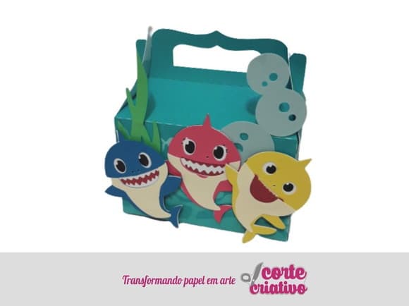 Caixa Doce Baby Shark