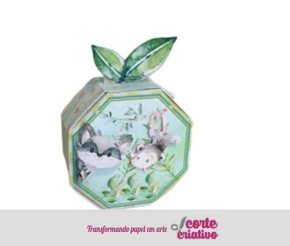 Caixa Doce Bichinhos da Floresta