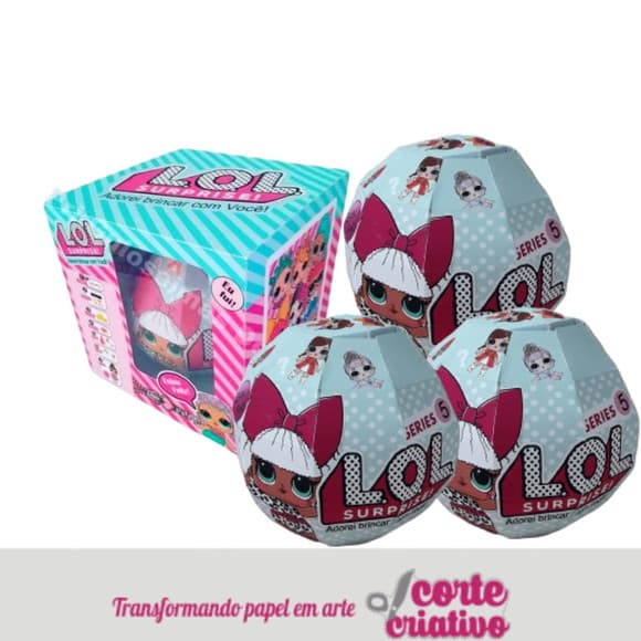 Caixa com Bola Lol Surprise