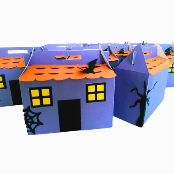 Caixa Maletinha Casinha do Terror Halloween