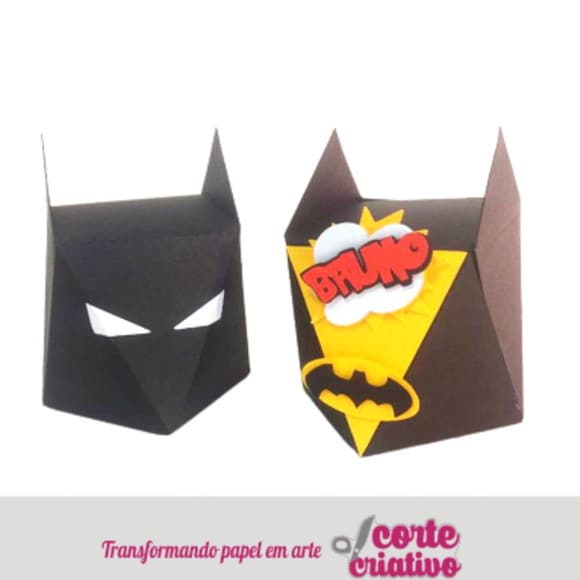Caixa Máscara Batman