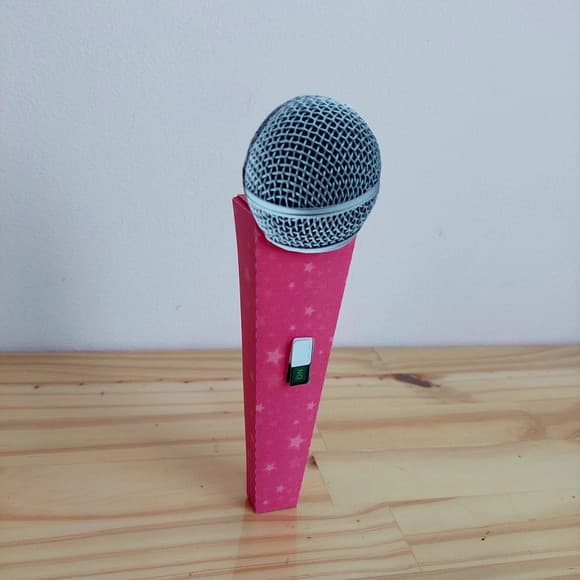 Caixa Microfone da Barbie