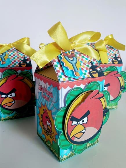 CAIXA MILK ANGRY BIRDS SCRAP