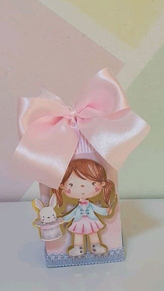 Caixa Milk Circo Rosa Luxo