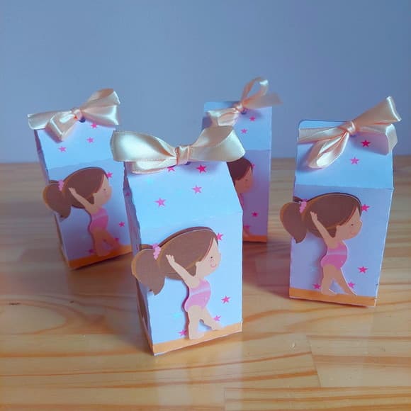 Caixa Milk Ginástica Artística