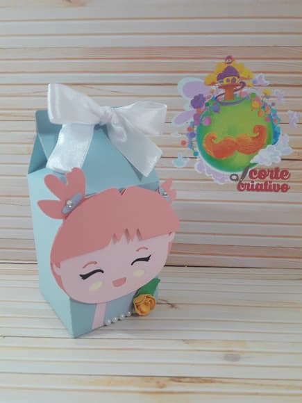 Caixa Milk Mundo Bita Scrap