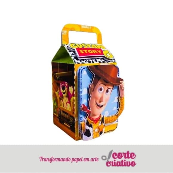 Caixa Milk com Alça Toy Story