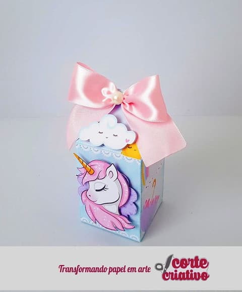 Caixa Milk Unicórnio
