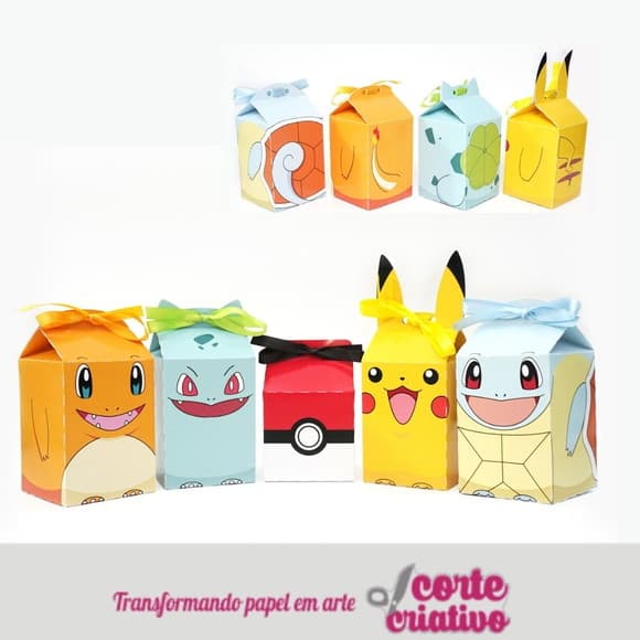 Caixa Personagens Pokémon