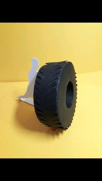 Caixa Pneu Crossfit Scrap 3d