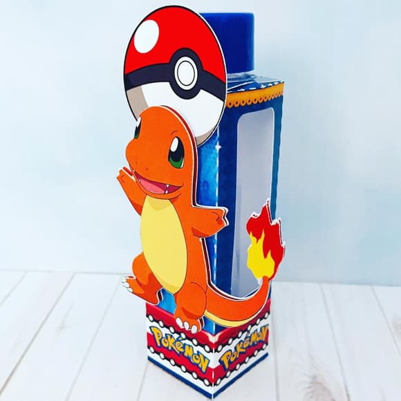 CAIXA PORTA TUBETE POKÉMON
