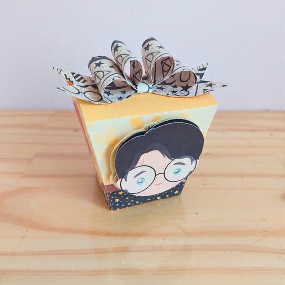 Caixa Sushi Lembrancinha Harry Potter