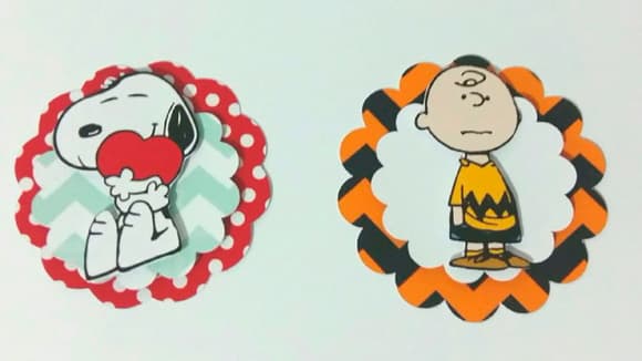 Toppers Charlie Brown e Snoopy