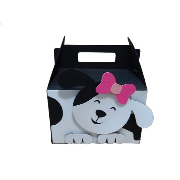 Caixa Maletinha Cachorrinha Pet Shop