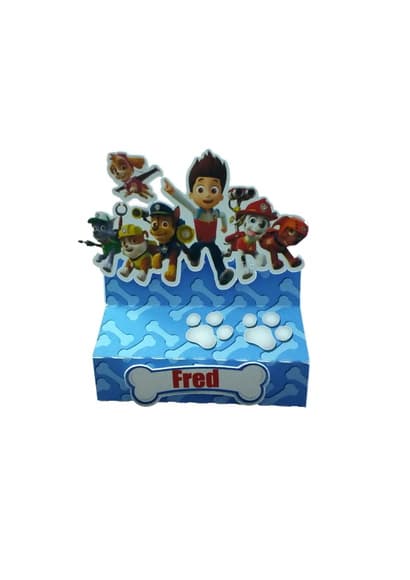 Caixinha Chocolate Duplo Patrulha Canina