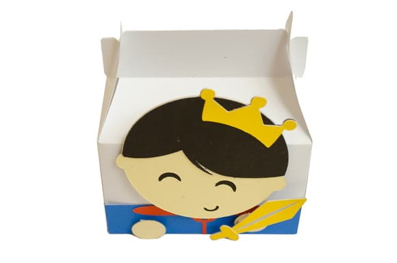Caixa Maletinha Príncipe Branca de Neve