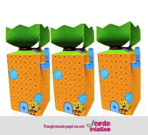 Caixa Milk Casa Bob Esponja