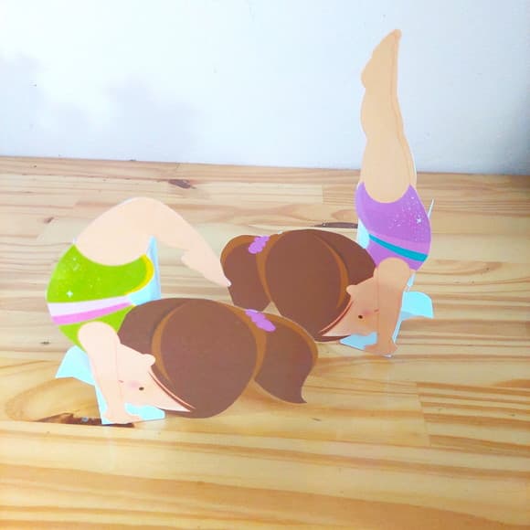 Display de Mesa Ginástica Artística