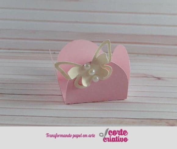 Forminha Borboleta Jardim Scrap
