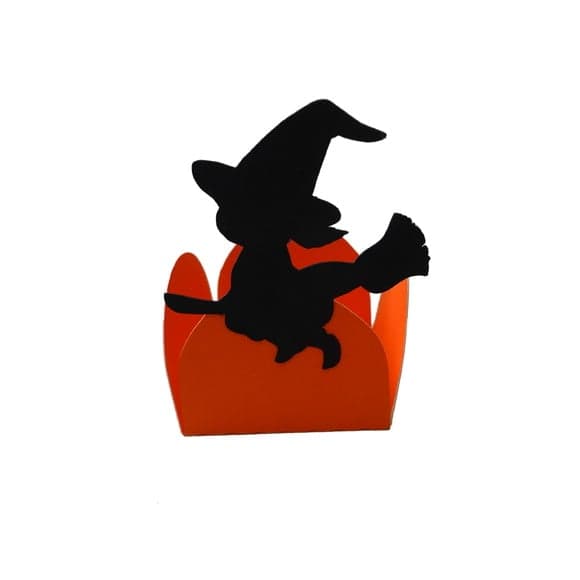 Forminha Bruxinha Voadora Halloween