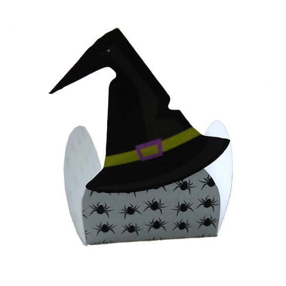 Forminha Chapéu de Bruxinha Halloween