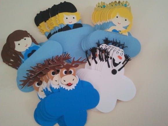 Forminha Elsa Frozen