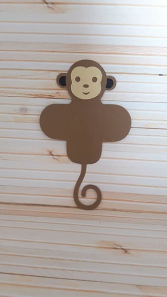 Forminha Macaco Safari