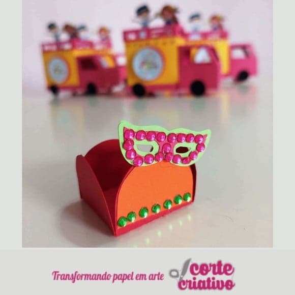 Forminha Máscara Carnaval