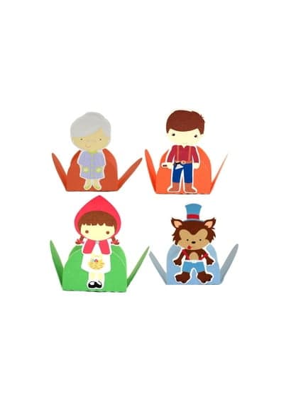 Forminhas Chapeuzinho Vermelho