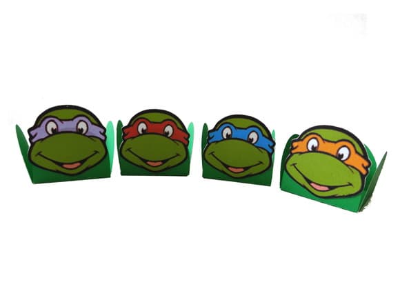 Forminhas Tartaruga Ninja