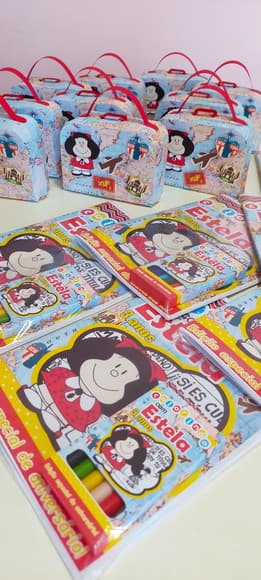 Kit Festa Lembrancinha Festa Mafalda