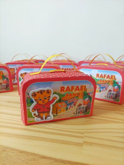Maleta Lembrancinha Danile Tigre