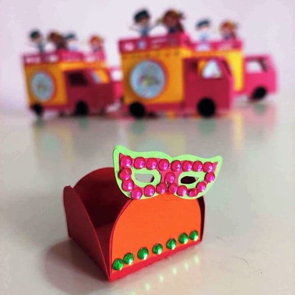Pacote Forminha Máscara Carnaval