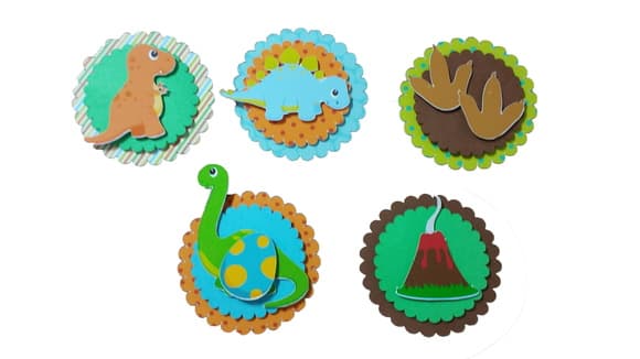 Pacote Topper Dinossauros