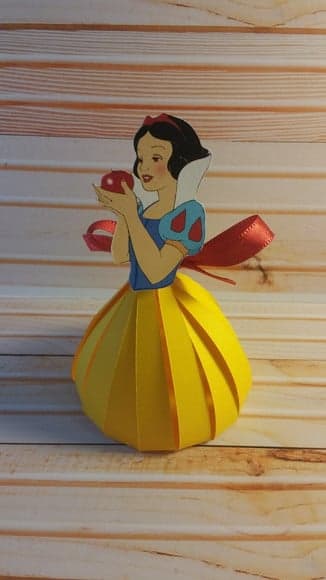 Porta Bombom Branca de Neve
