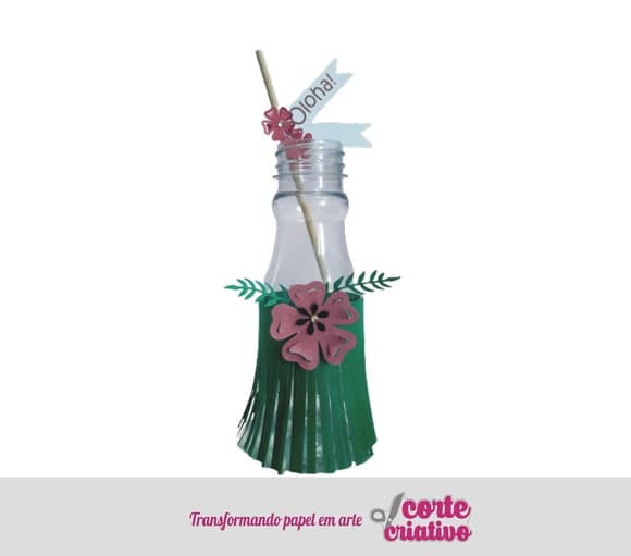Saia Garrafinha Havaiana Tropical