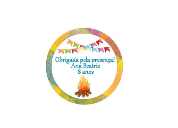 Tag Agradecimento Festa Junina