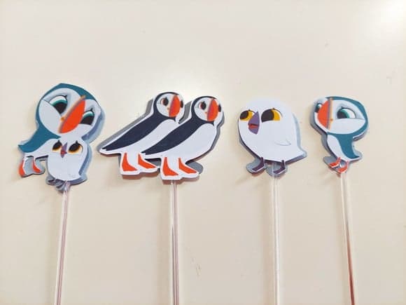 Topper Docinho Lembarncinha Puffin Rock