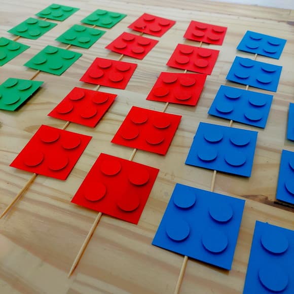 Topper Lego Festa Brinquedos