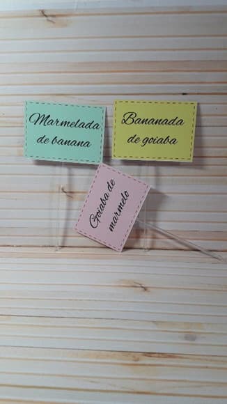 Topper Marmelada de Banana Sítio do Picapau Amarelo