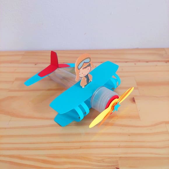 Tubete Avião 3d Aviador Festa Aviãozinho